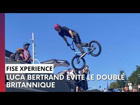 Bertrand évite le doublé britannique au Fise de Reims en BMX freestyle