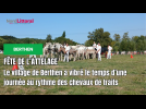 Le village de Berthen a vibré au rythme des chevaux de traits pour la 33e édition de la fête de l’attelage