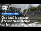 Une balade en bateau sur la Sambre