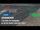 Arques : c’est quoi ces marquages au sol aux quatre coins de la ville ?