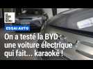 On a testé une voiture - karaoké ! 
