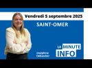 La Minute de l’Info de L’Indépendant du vendredi 5 septembre 2025