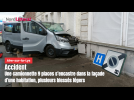 Aire-sur-la-Lys : une camionnette s'encastre dans la façade d'une habitation
