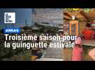 Troisième saison pour la guinguette estivale en bord de Scarpe à Arras