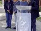 Hom Nguyen a laissé son empreinte dans le «walk of fame» du Touquet