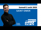 La minute de L'Info de L'Indépendant du samedi 2 août