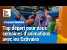 Animations sur la place de Valenciennes pour les Estivales 2025 