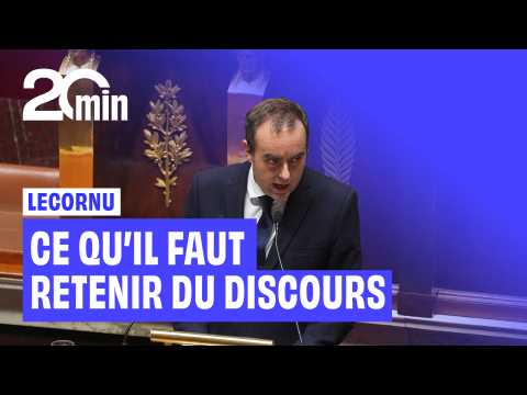 Ce qu'il faut retenir du discours de politique gnrale de Sbastien Lecornu