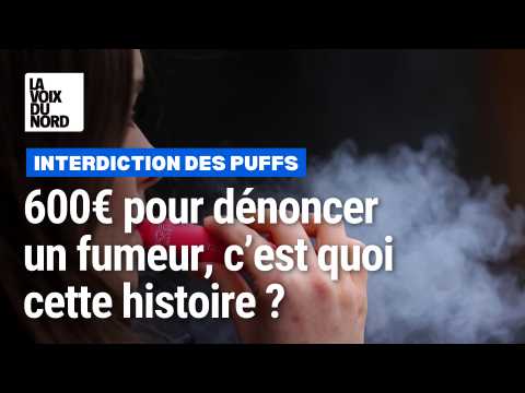 Interdiction des puffs : 600€ pour dénoncer un fumeur, c’est quoi cette  histoire ?