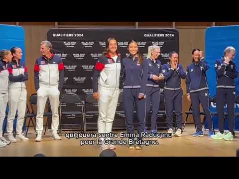 Raducanu Billie Jean King Cup Tennis Un Duel Garcia-Raducanu Au