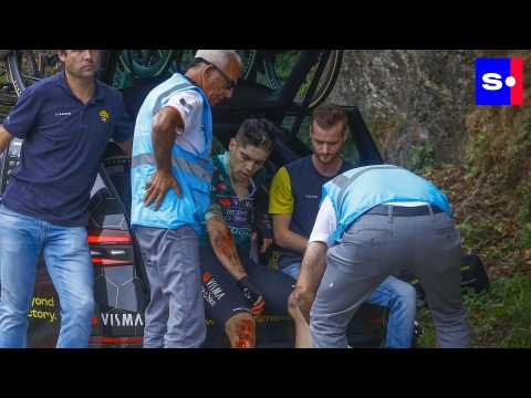 C'était donc la chute de trop pour Wout van Aert